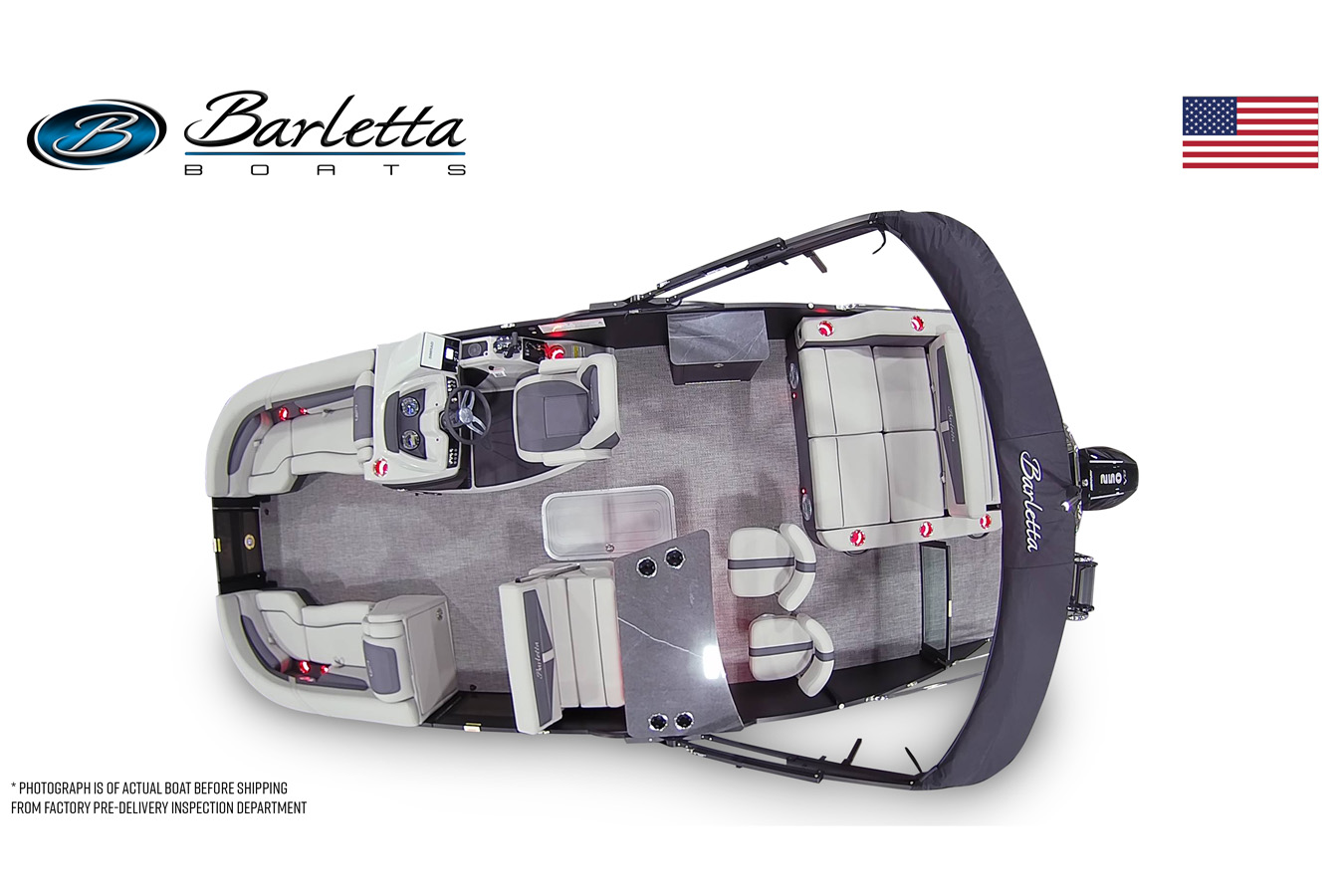 Barletta 2025 Cabrio C24UE with Mercury 250L 4S